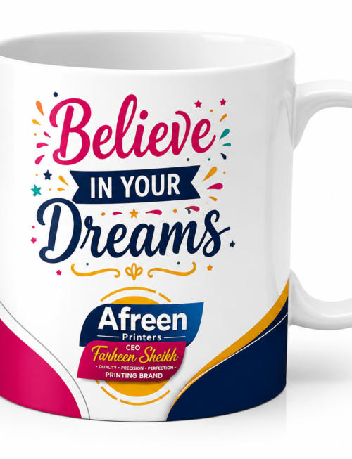 Custom Motivational Printed Mug