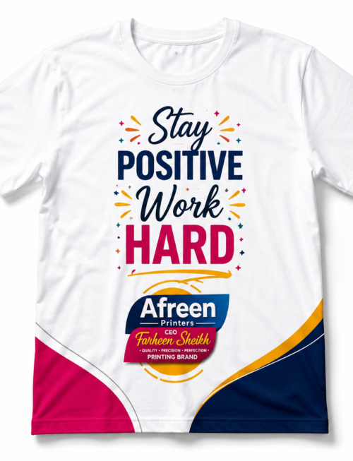 Stay Focused Premium Printed T-Shirt